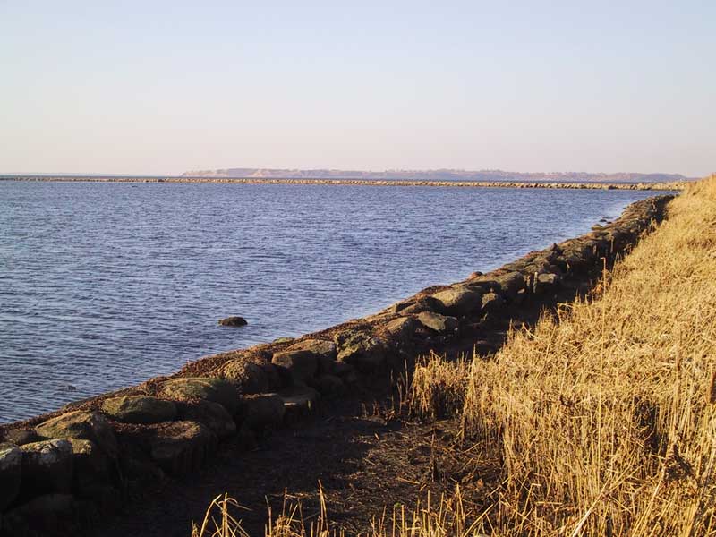 2003-11-12 landskrona - Vy mot Öresund och Ven.